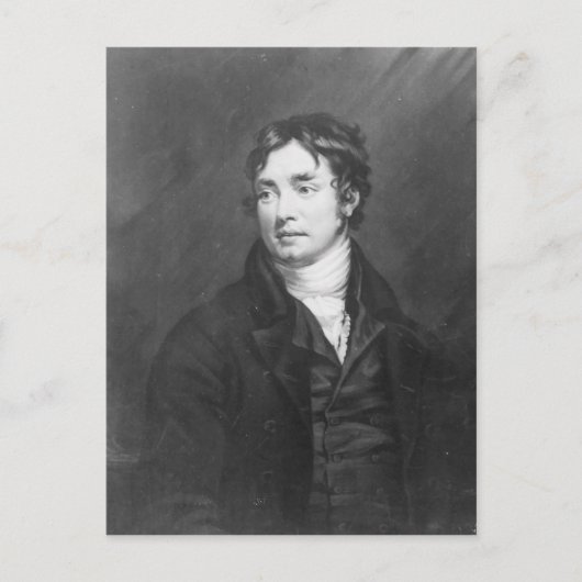 Portrait von Samuel Taylor Coleridge Postkarte (Vorderseite)