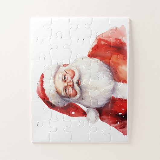 PORTRAIT VON SANTA PUZZLE (Vertikal)