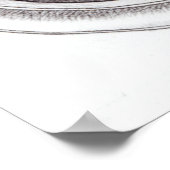 Portrait von Sappho Poster (Ecke)