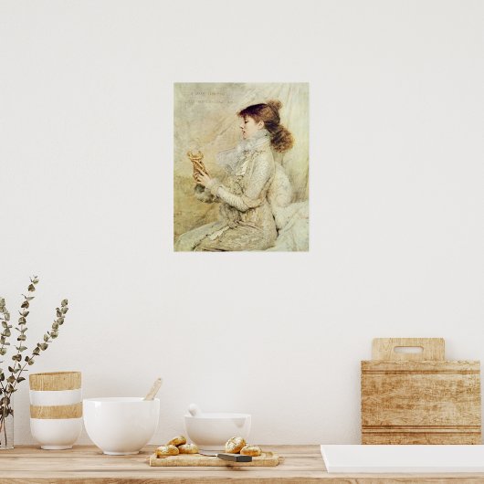 Portrait von Sarah Bernhardt Poster (Küche)