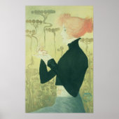 Portrait von Sarah Bernhardt Poster (Vorne)