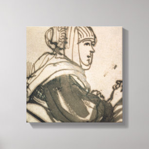 Portrait von Saskia, 1634 Leinwanddruck