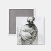 Portrait von Scheich Ibrahim oder Johann Ludwig Magnet (Vorderseite/Rückseite)