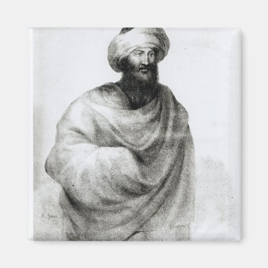 Portrait von Scheich Ibrahim oder Johann Ludwig Magnet (Vorne)