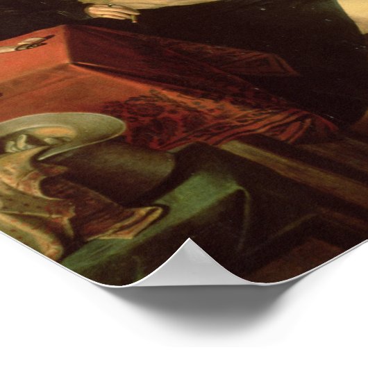 Portrait von Schubert Poster (Ecke)