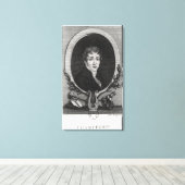 Portrait von Sebastian-Roch Nicolas Leinwanddruck (Insitu (Holzboden))