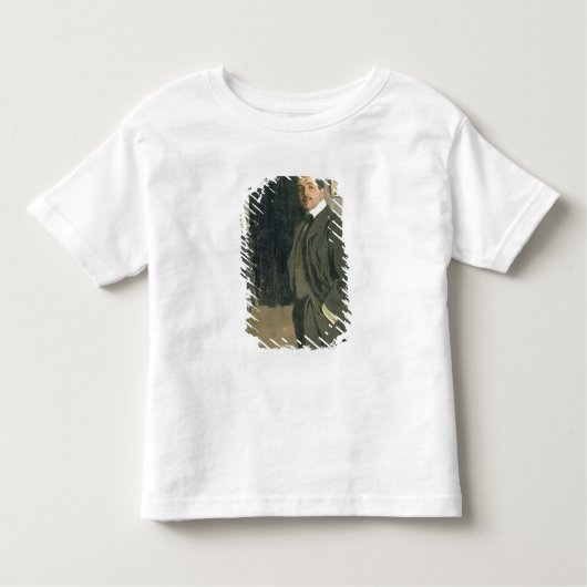 Portrait von Sergei Pavlovich Diaghilev Kleinkind T-shirt (Vorderseite)