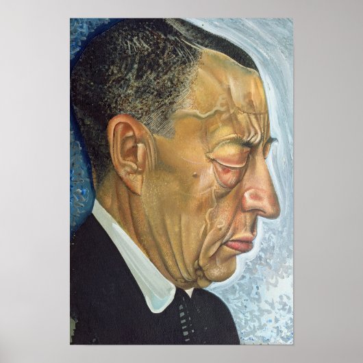 Portrait von Sergey Rakhmaninov 1930 Poster (Vorne)
