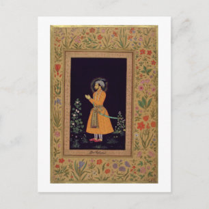 Portrait von Shah Jahan (1592-1666) Mughal, c.1632 Postkarte