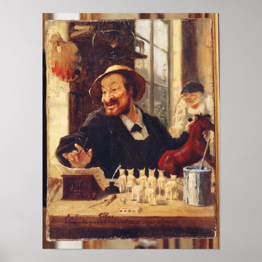 Portrait von Shaunard oder Shanne Poster (Vorne)