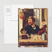 Portrait von Shaunard oder Shanne Postkarte (Vorne/Hinten)