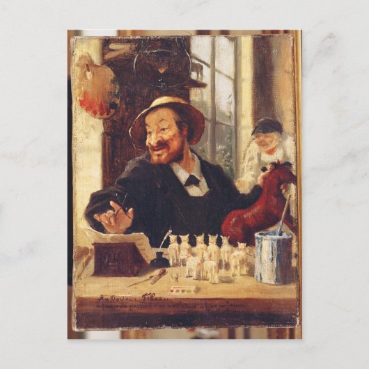 Portrait von Shaunard oder Shanne Postkarte (Vorderseite)