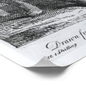 Portrait von Simon Fraser, Lord Lovat Poster (Ecke)