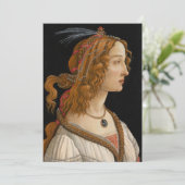Portrait von Simonetta Vespucci | Botticelli (Stehend Vorderseite)