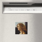 Portrait von Simonetta Vespucci von Botticelli Magnet (In Situ (Geschirrspüler))