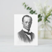 Portrait von Sir Douglas Mawson Postkarte (Stehend Vorderseite)