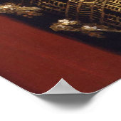 Portrait von Sir Francis Bacon Viscount St Alban Poster (Ecke)