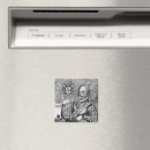 Portrait von Sir Francis Drake Magnet (In Situ (Geschirrspüler))