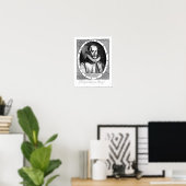 Portrait von Sir Francis Walsingham Poster (Heimbüro)
