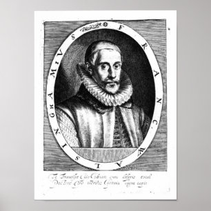 Portrait von Sir Francis Walsingham Poster
