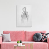 Portrait von Sir James R. G. Graham Leinwanddruck (Insitu (Wohnzimmer))
