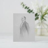 Portrait von Sir James R. G. Graham Postkarte (Stehend Vorderseite)