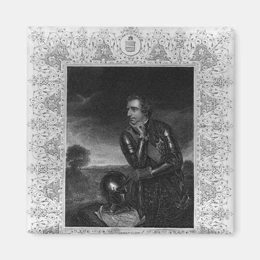 Portrait von Sir Jeffrey Amherst Magnet (Vorne)