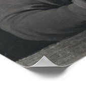 Portrait von Sir Joseph Thomson Poster (Ecke)