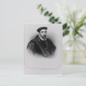 Portrait von Sir Nicholas Bacon Postkarte (Stehend Vorderseite)