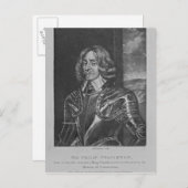 Portrait von Sir Philip Stapleton Postkarte (Vorne/Hinten)