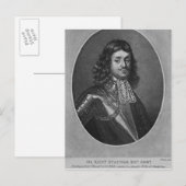 Portrait von Sir Richard Stainer Postkarte (Vorne/Hinten)