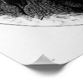 Portrait von Sir Robert Peel Poster (Ecke)