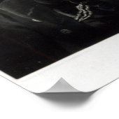 Portrait von Sir Robert Peel Poster (Ecke)