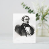 Portrait von Sir Robert Peel Postkarte (Stehend Vorderseite)