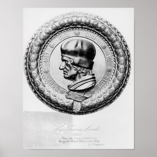 Portrait von Sir Thomas Lovell Poster (Vorne)