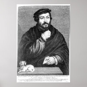 Portrait von Sir Thomas More Poster