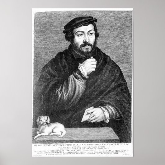 Portrait von Sir Thomas More Poster (Vorne)