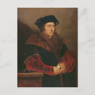 Portrait von Sir Thomas More Postkarte