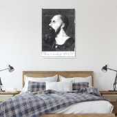 Portrait von Sir Thomas Wyatt Leinwanddruck (Insitu (Schlafzimmer))