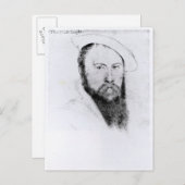 Portrait von Sir Thomas Wyatt the Younger Postkarte (Vorne/Hinten)