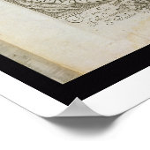 Portrait von Sir Walter Raleigh (1554-1618) Titel  Poster (Ecke)