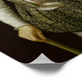 Portrait von Sir Walter Raleigh, 1598 Poster (Ecke)