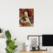 Portrait von Sir Walter Scott Poster (Heimbüro)