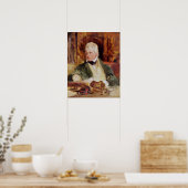 Portrait von Sir Walter Scott Poster (Küche)