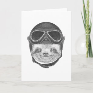 Portrait von Sloth   Vintag Helm Karte
