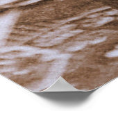 Portrait von Sojourner Wahrheit um 1870 Poster (Ecke)