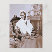 Portrait von Sojourner Wahrheit um 1870 Postkarte (Vorderseite)