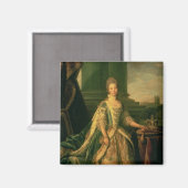 Portrait von Sophie Charlotte Magnet (Vorderseite/Rückseite)
