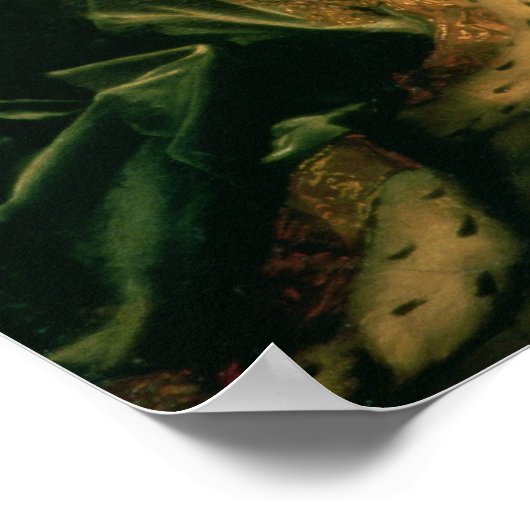 Portrait von Sophie Charlotte Poster (Ecke)