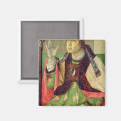 Portrait von St. Augustine, c.1475 Magnet (Vorderseite/Rückseite)